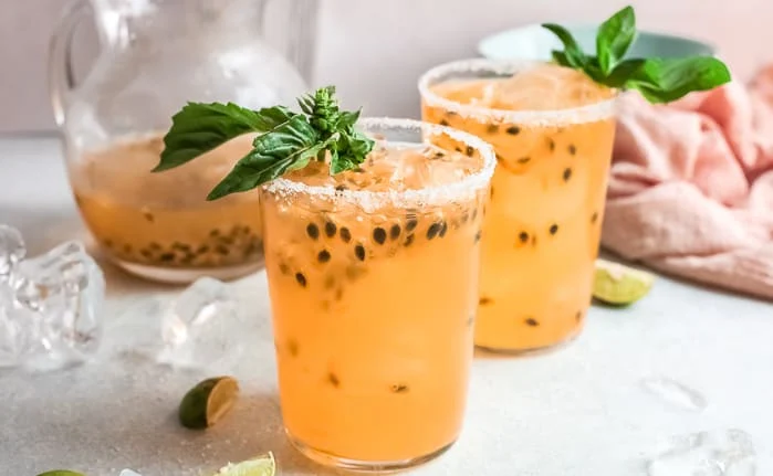 passionfruit paloma cocktail